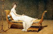 Portrait of Madame Recamier Jacques-Louis  David